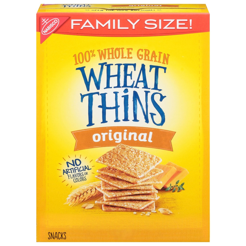 WHEAT THINS ORIGINAL FAMILY SIZE 16oz