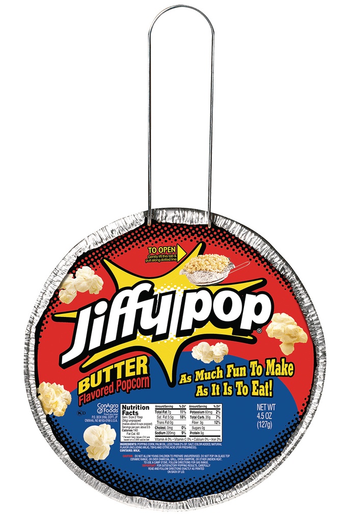 JIFFY POP BUTTER POPCORN 4.5oz