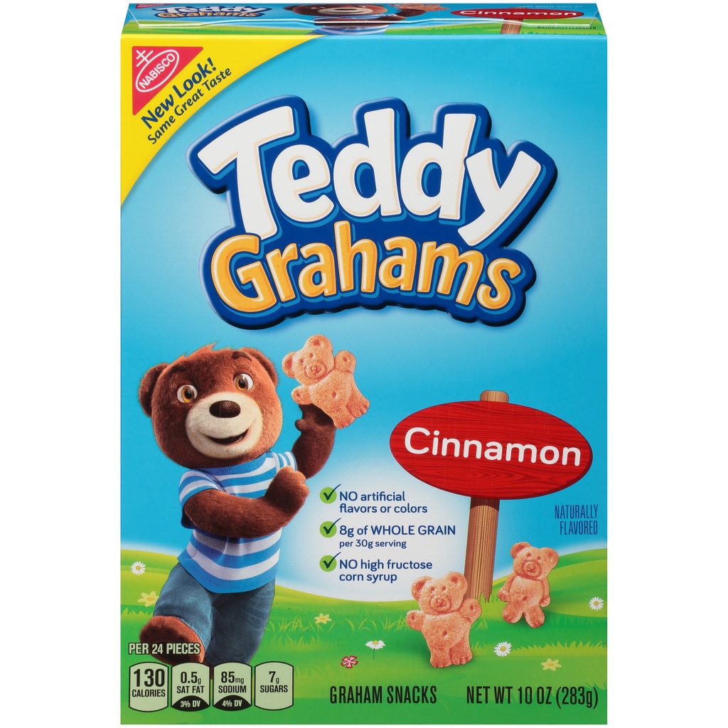 TEDDY GRAHAMS CINNAMON 10OZ