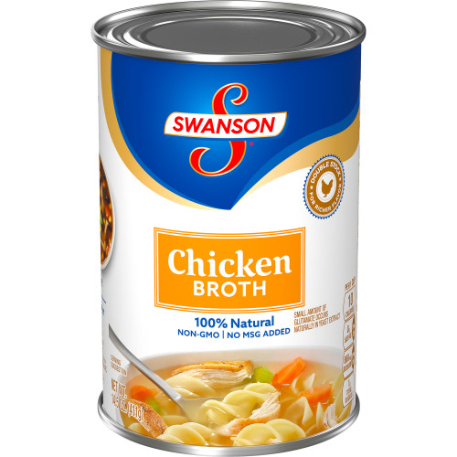 SWASON CHICKEN BROTH 14.5oz