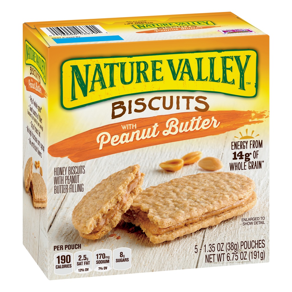 N/V BISCUIT W/ PEANUT BUTTER 5-1.35oz