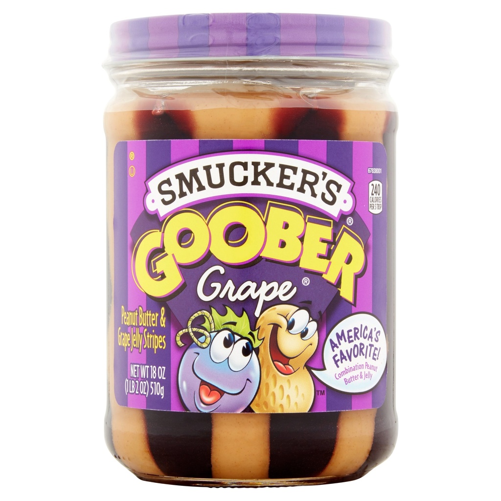 Smucker Goober Grape 18oz
