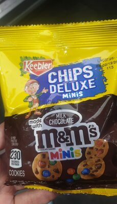 [027800072723] M&M Mini Cookies