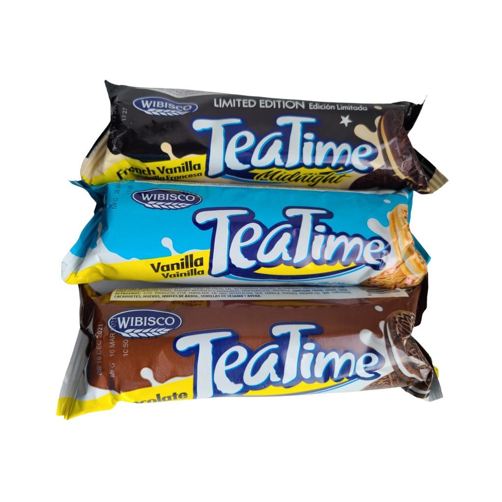 [064396543312] Tea Time Cookies 110g (Vanilla)