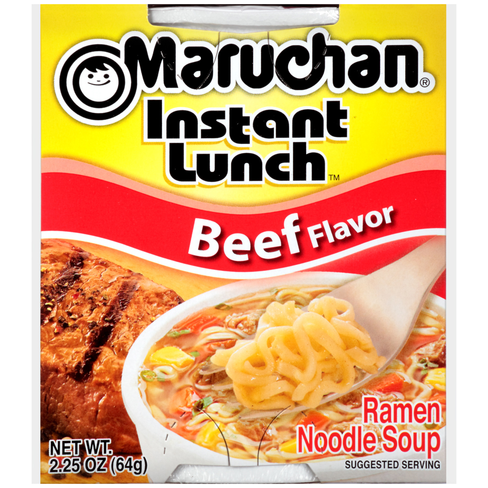 [041789001222] Maruchan Instant Noodles  (Beef)