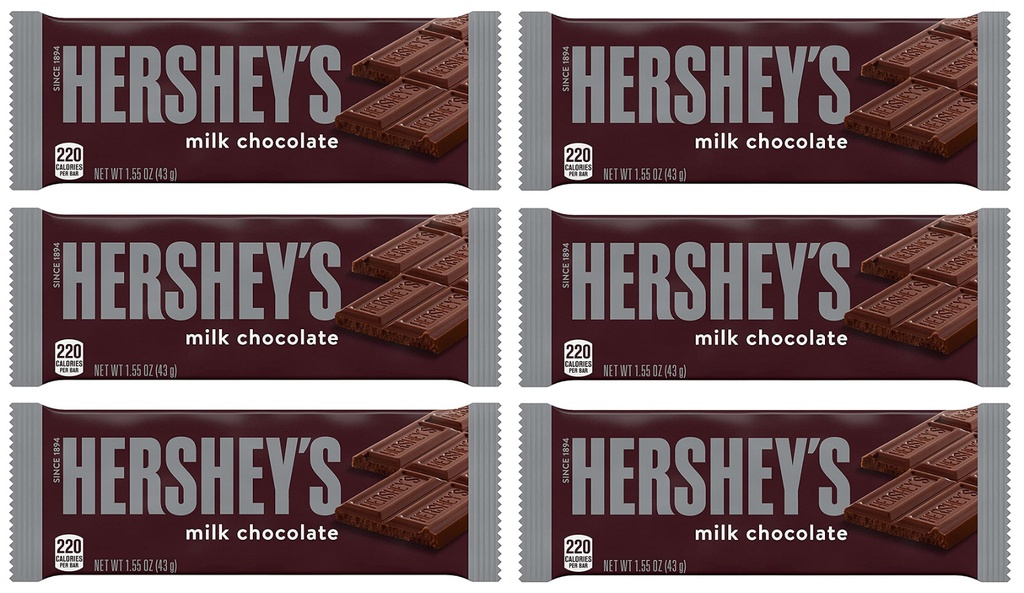 HERSHEYS BAR 43G