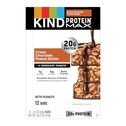 [602652434723] Kind Protein Max-Crispy Chocolate PB 62g