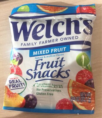 [034856008187] Welche's Fruit Snack