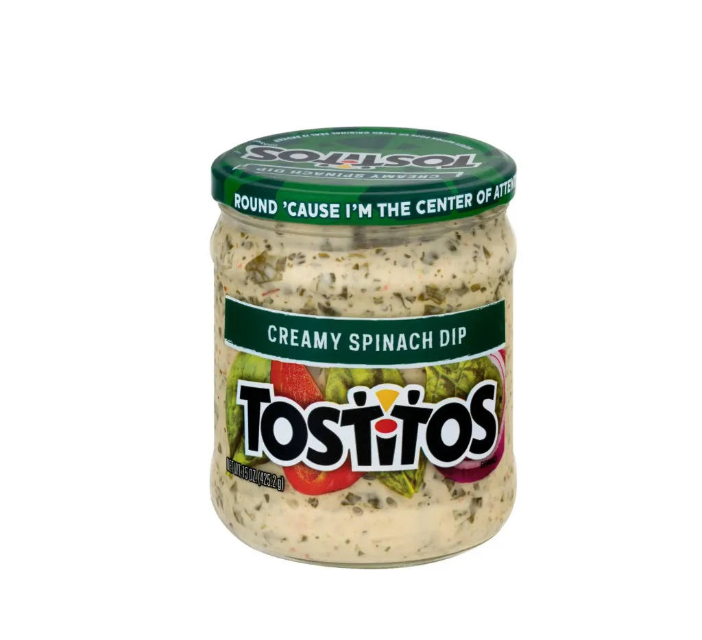 [028400071031] TOSTITOS-CREAMY SPINACH 15OZ