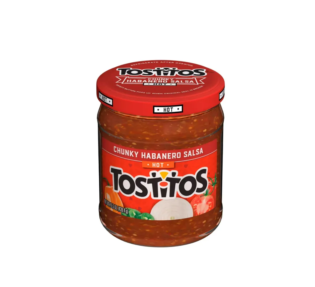 [0284000589253] TOSTITOS-SALSA HABANERO HOT 15OZ