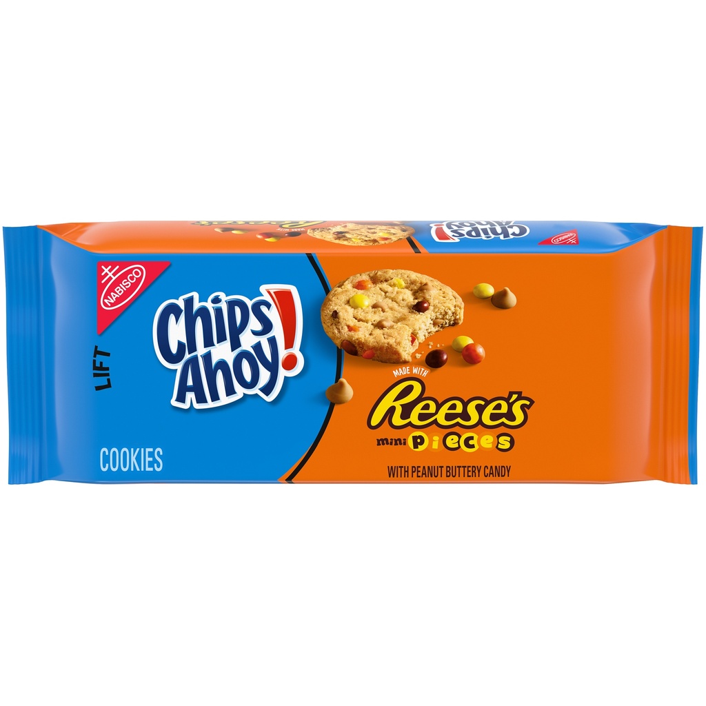 [044000063931] CHIPS AHOY REESES PIECES 9.5OZ