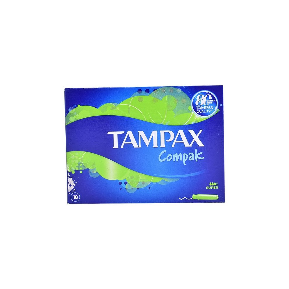 [8001090705662] TAMPAX COMPAK SUPER 18CT