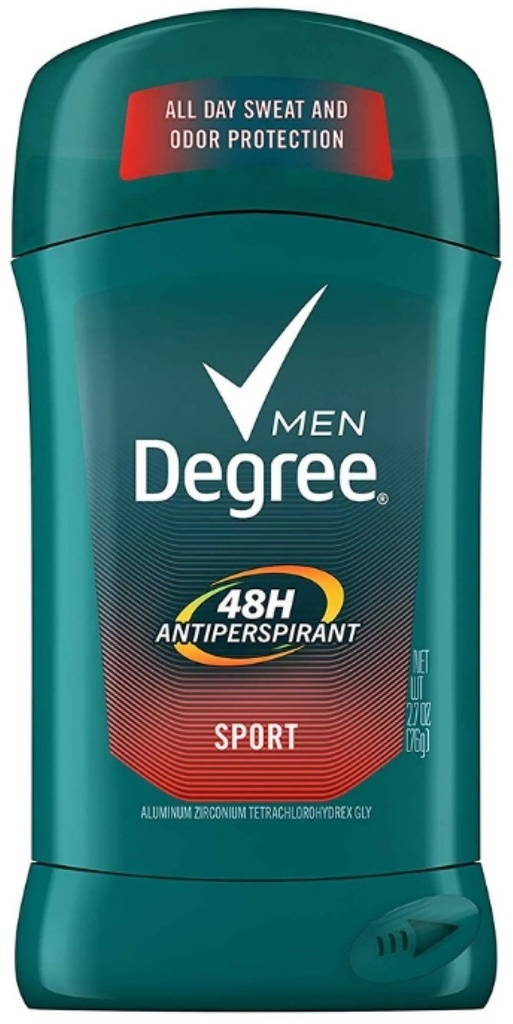 [079400265708] Degree Deodorant Stick Men Sport 2.7oz