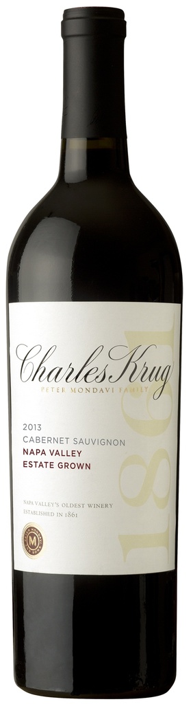 [086012200430] CHARLES KRUG CABERNET SAUVIGNON 750ML