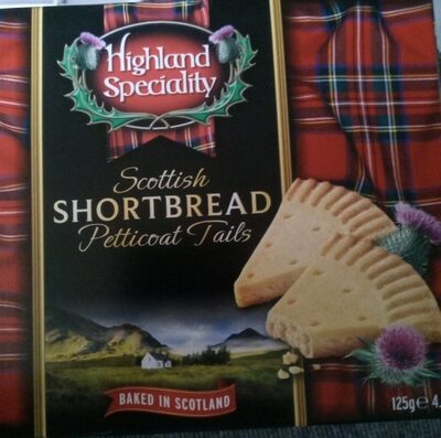 HS SCOTTISH SHORTBREAD 125G