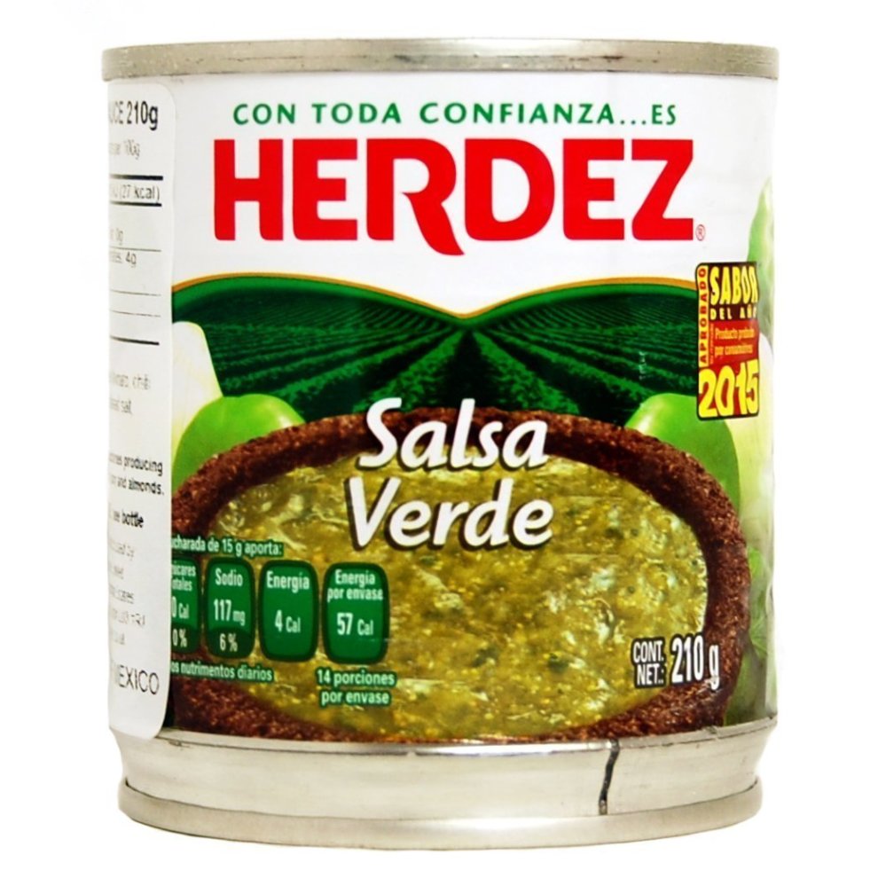 Herdez Salsa Verde Lata 48/210g