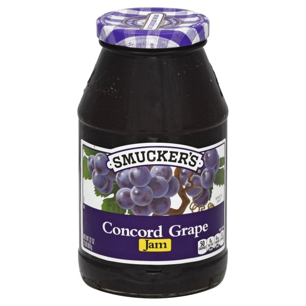 SMUCKER'S CONCORD GRAPE JAM 32oz