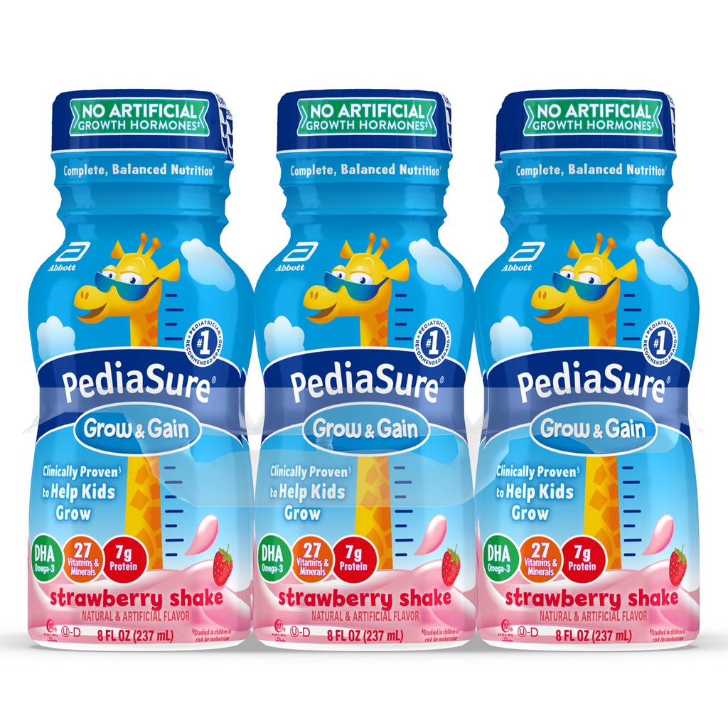 [070074580562] PEDIASURE STRAWBERRY 8OZ