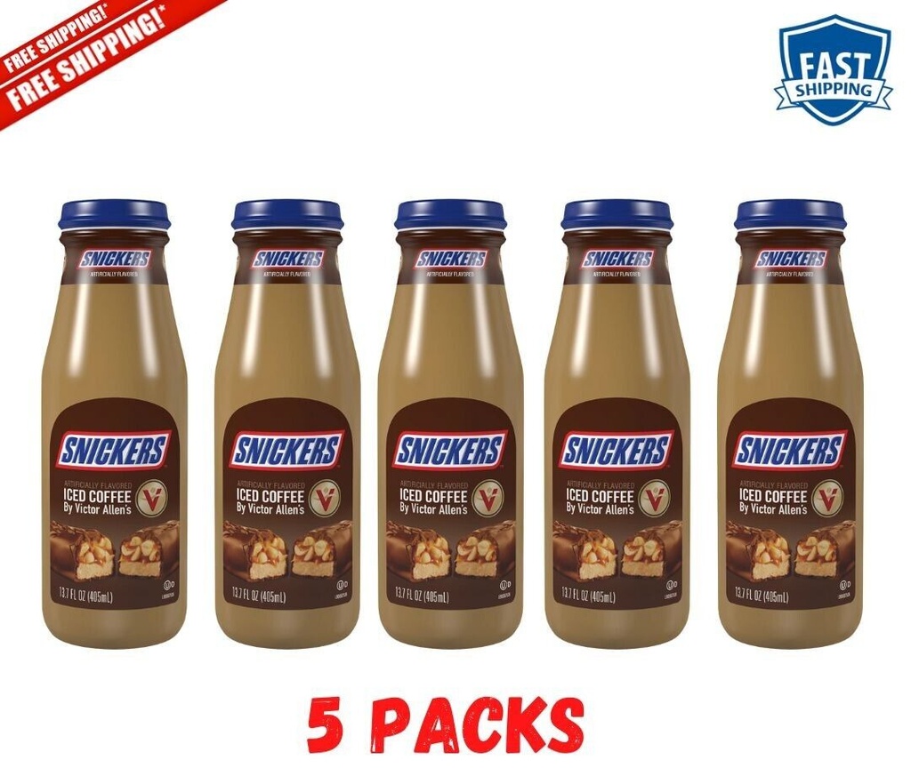 [811130031235] SNICKERS ICED COFFEE 405ML