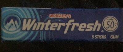 [02266901] Winterfresh Gum 15stk 12/10ct